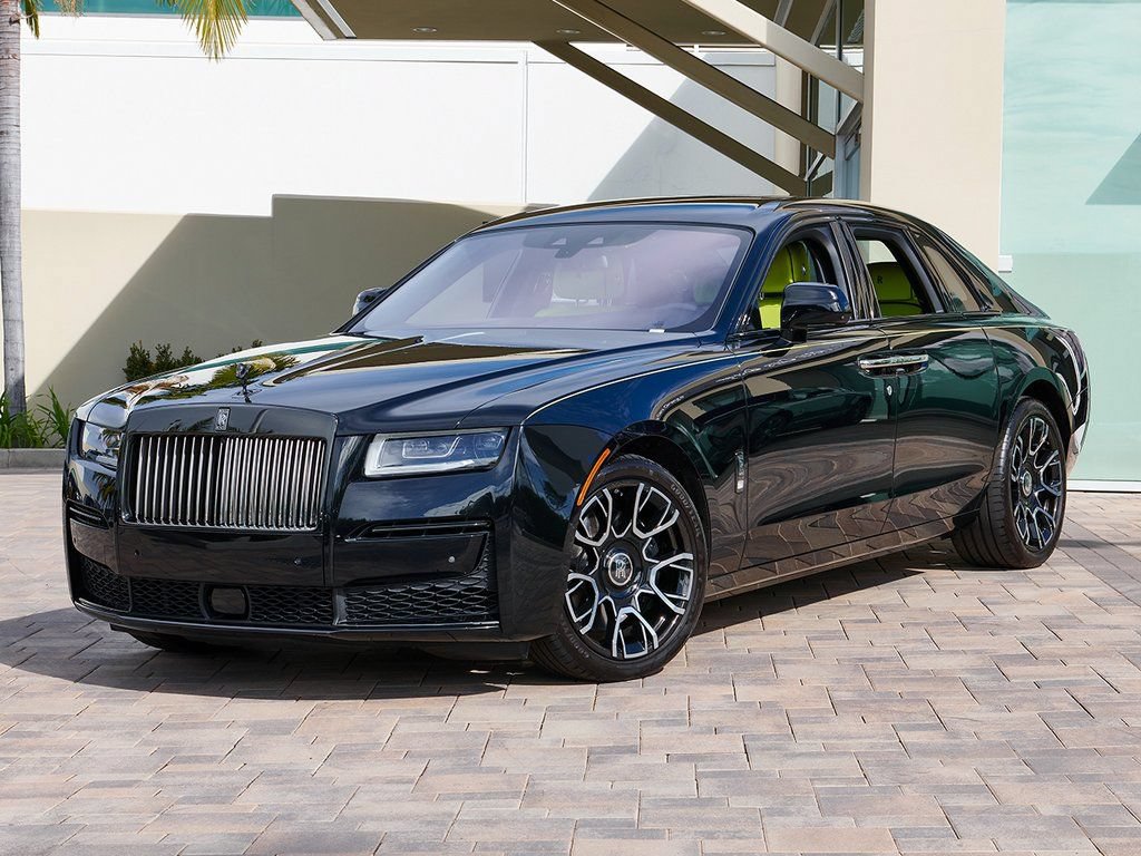 Certified 2023 Rolls-Royce Ghost Black Badge w/ Black Badge Ghost Package AWD/4WD image 1
