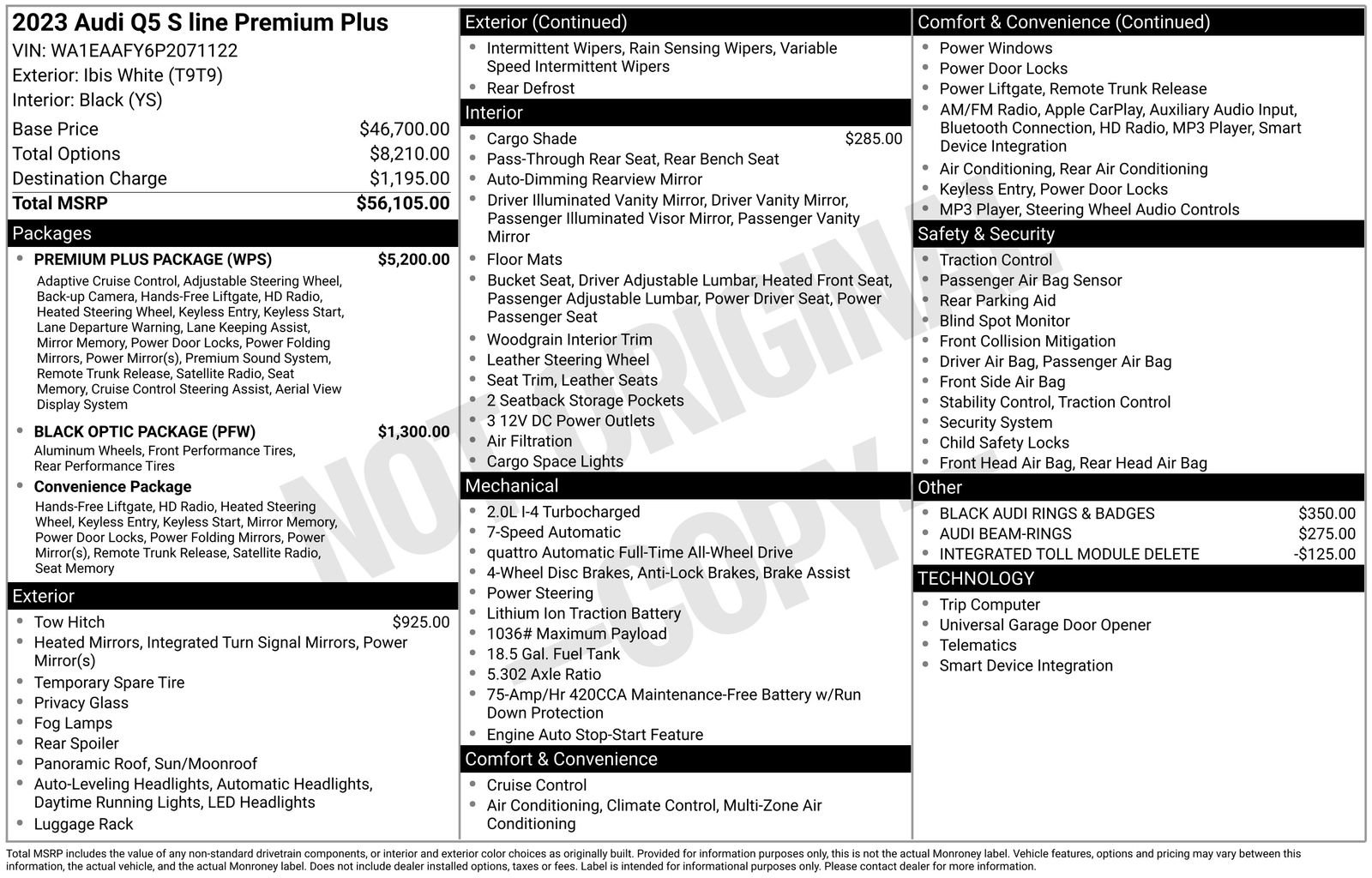 Certified 2023 Audi Q5 2.0T Premium Plus w/ Premium Plus Package image 34