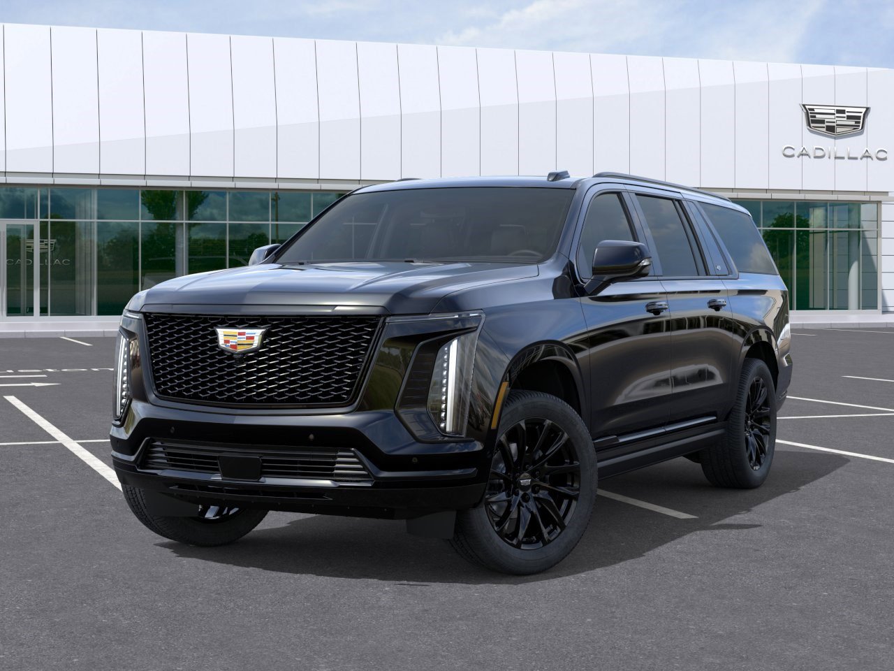 New 2026 Cadillac Escalade ESV Sport w/ LPO, ONYX Package AWD/4WD image 6