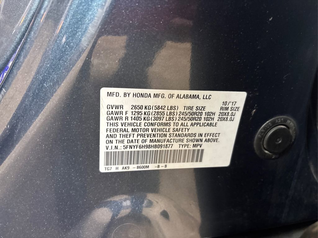 Used 2017 Honda Pilot Touring image 17