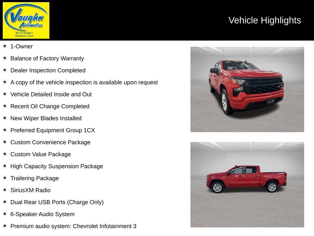 Used 2024 Chevrolet Silverado 1500 Custom AWD/4WD video 2