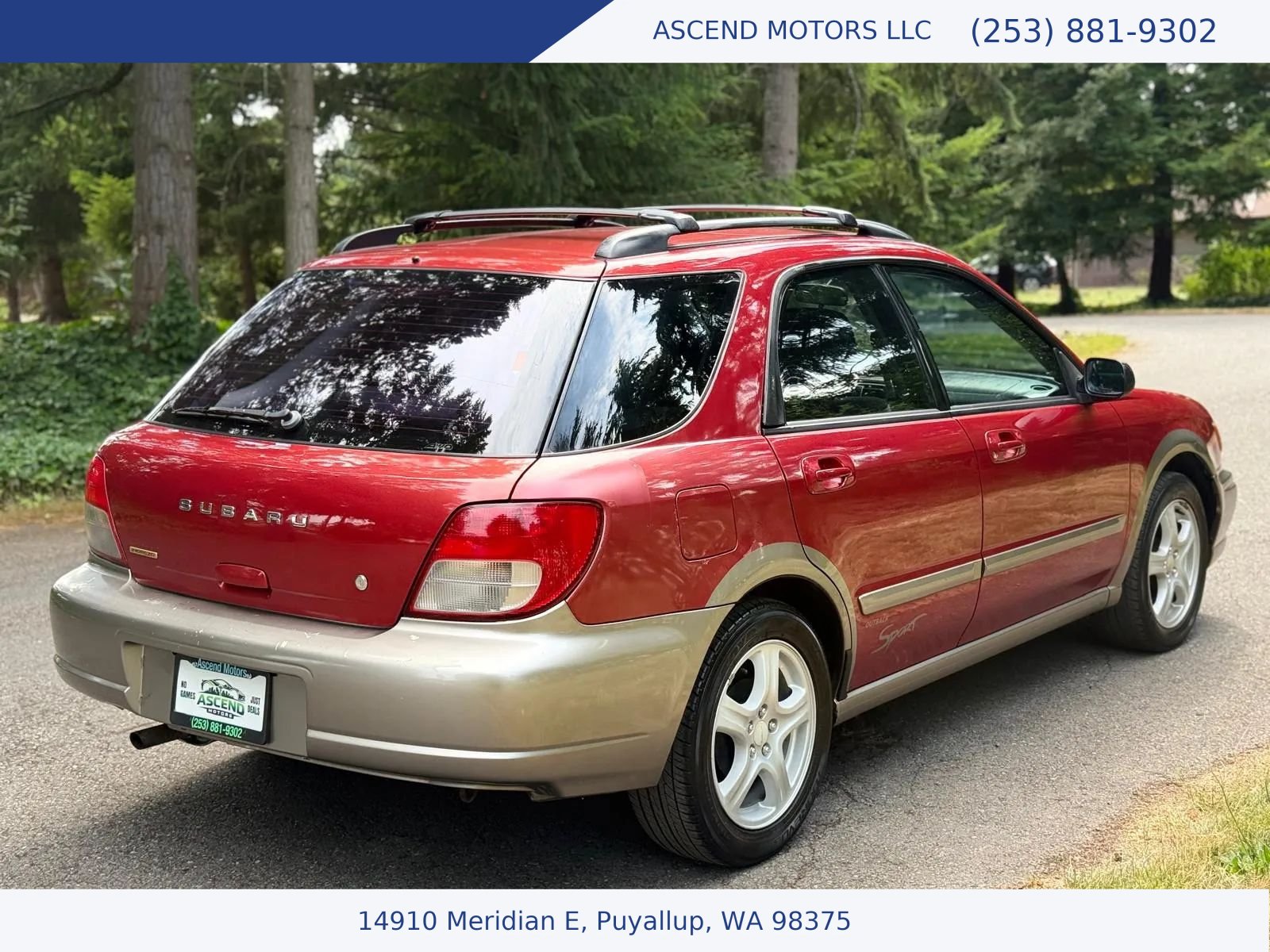 Used 2002 Subaru Impreza Outback Sport AWD/4WD image 5