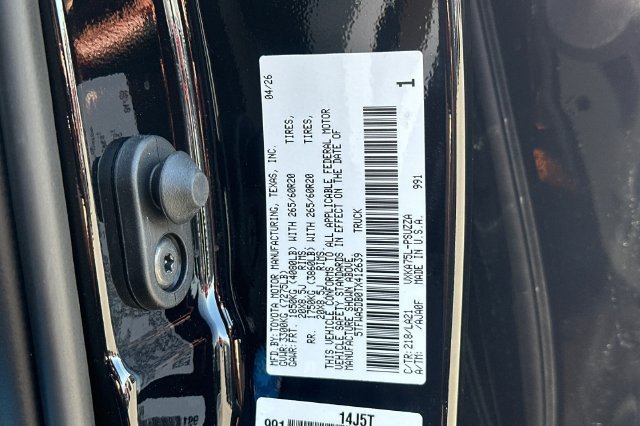 New 2026 Toyota Tundra Platinum w/ TRD Off-Road Package AWD/4WD image 26