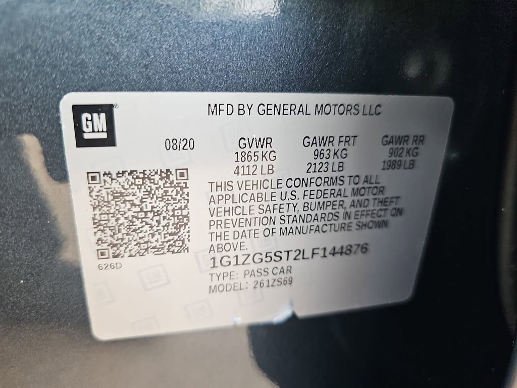 Used 2020 Chevrolet Malibu RS FWD image 41