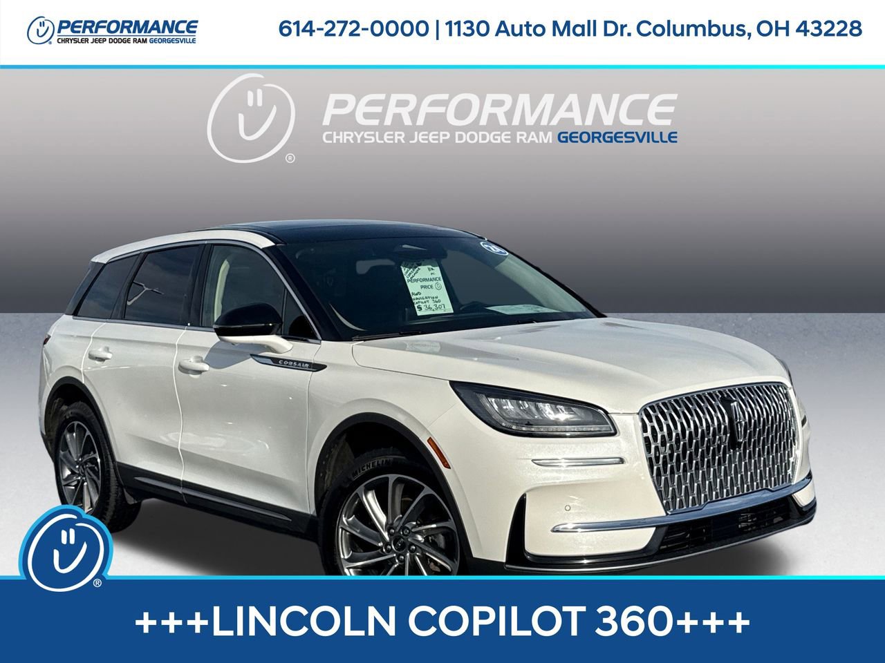Used 2024 Lincoln Corsair AWD w/ Equipment Group 101A