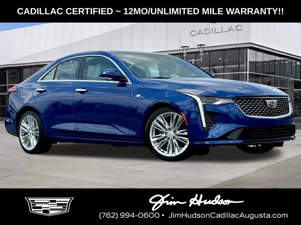 Certified 2024 Cadillac CT4 Premium Luxury w/ Climate Package
