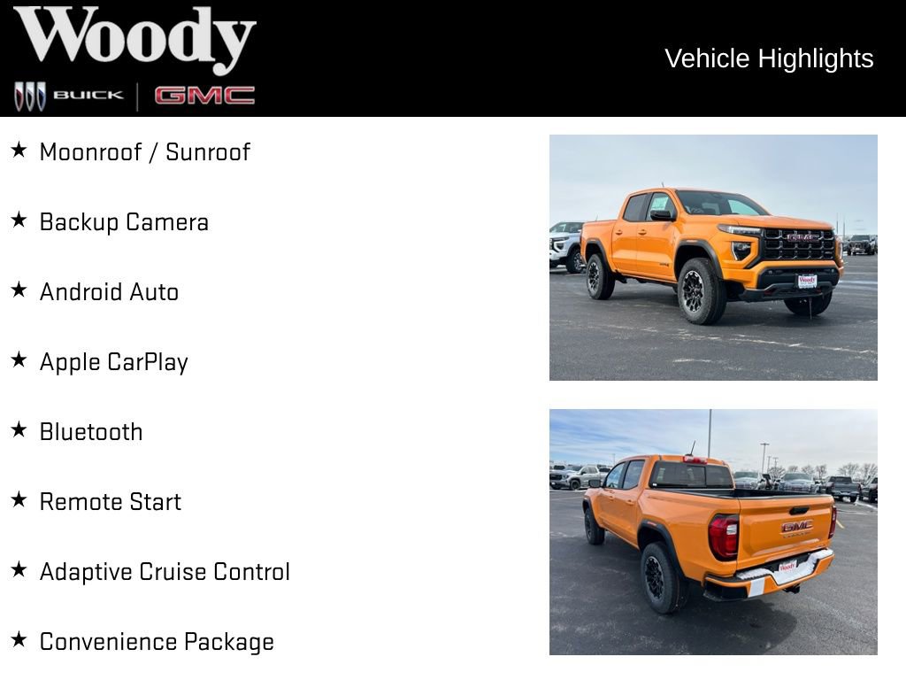 New 2026 GMC Canyon AT4 w/ Technology Plus Package AWD/4WD image 3