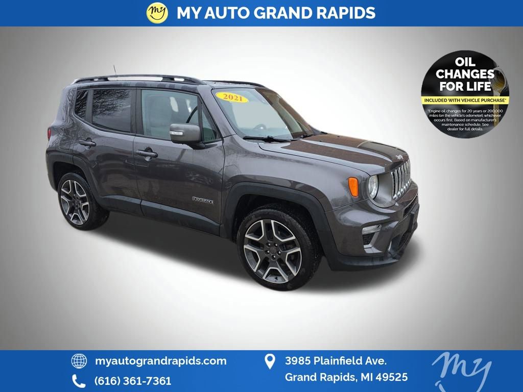 Used 2021 Jeep Renegade Limited w/ Sun & Sound Group
