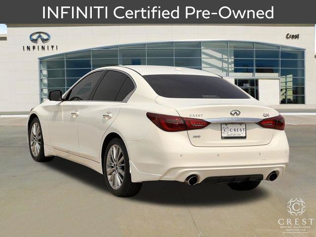 Certified 2023 INFINITI Q50 Luxe w/ Cargo Package AWD/4WD image 7