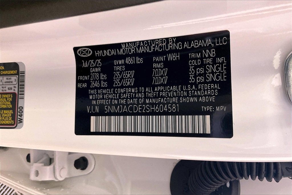 New 2025 Hyundai Tucson SE image 13
