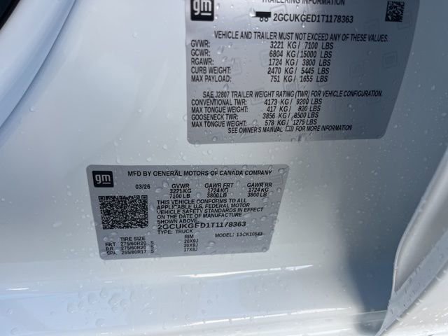 New 2026 Chevrolet Silverado 1500 LTZ image 49