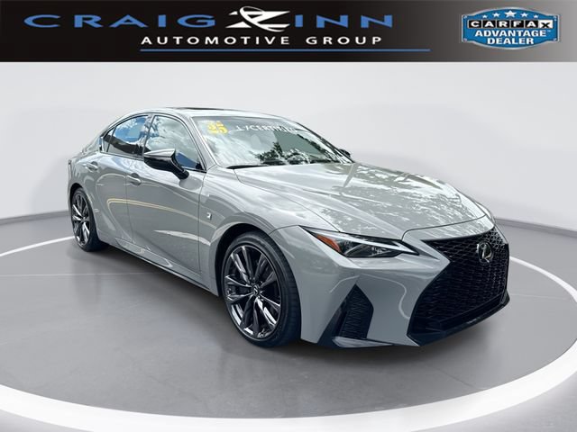 Certified 2025 Lexus IS 350 F Sport w/ Accessory Package 2 RWD image 1