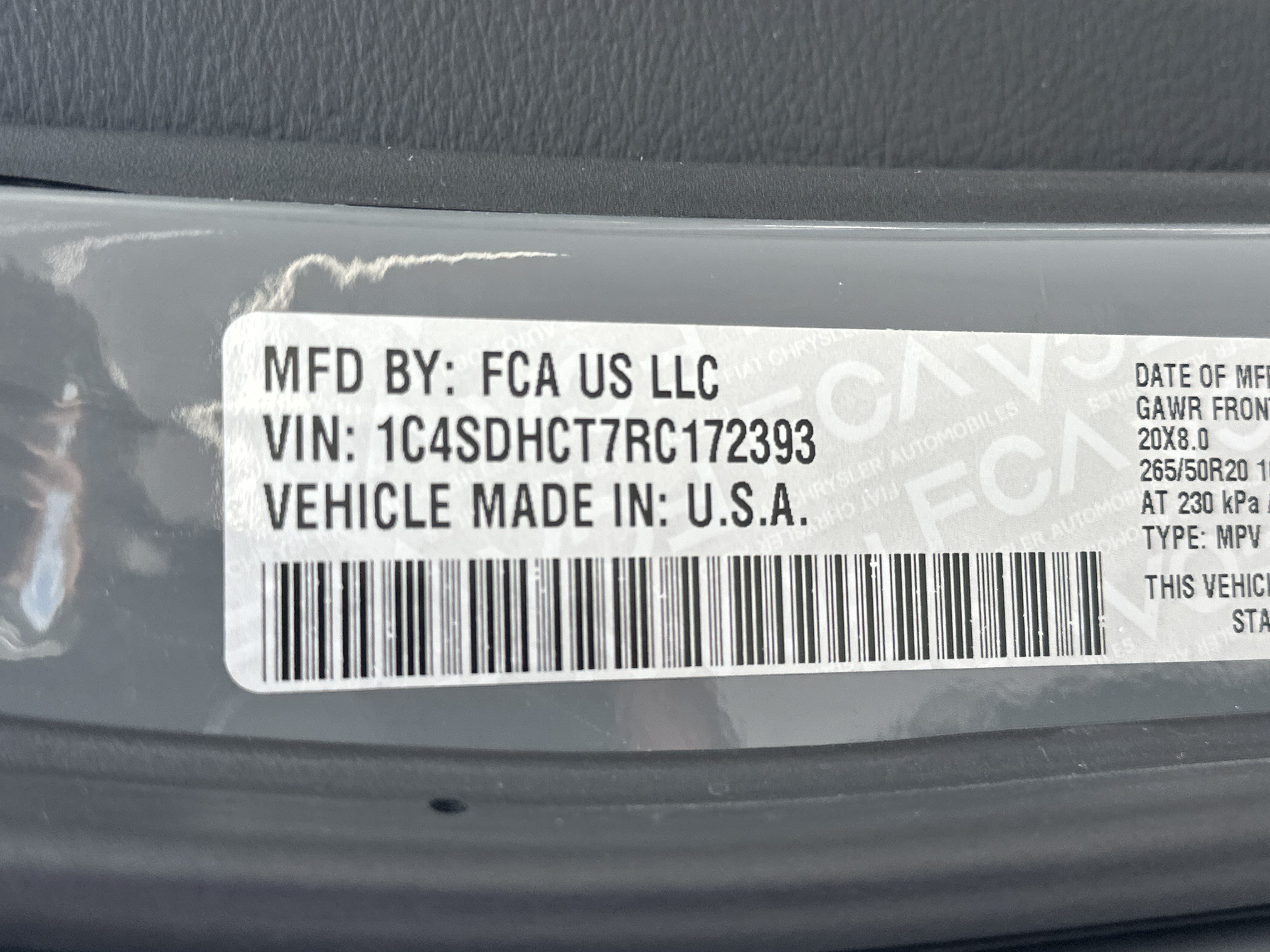 Used 2024 Dodge Durango R/T w/ Blacktop Package RWD image 29