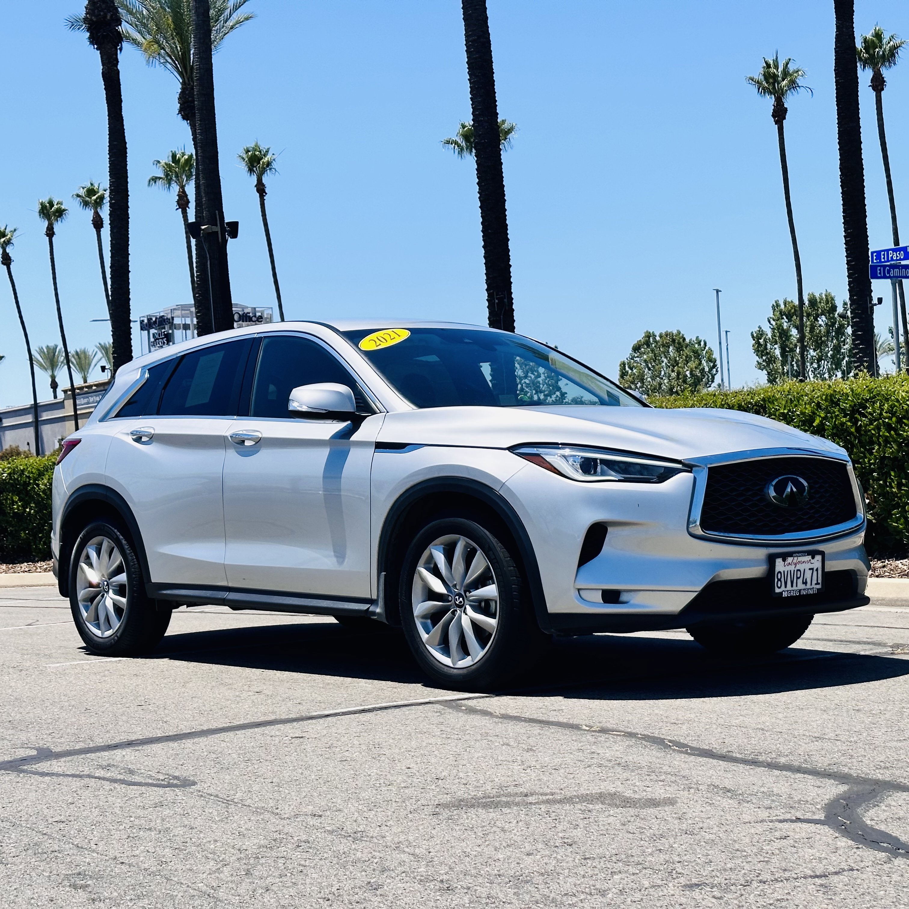 Used 2021 INFINITI QX50 Pure image 5