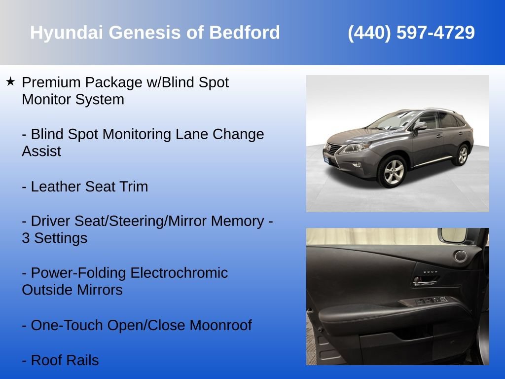 Used 2013 Lexus RX 350 AWD w/ Navigation Pkg image 14