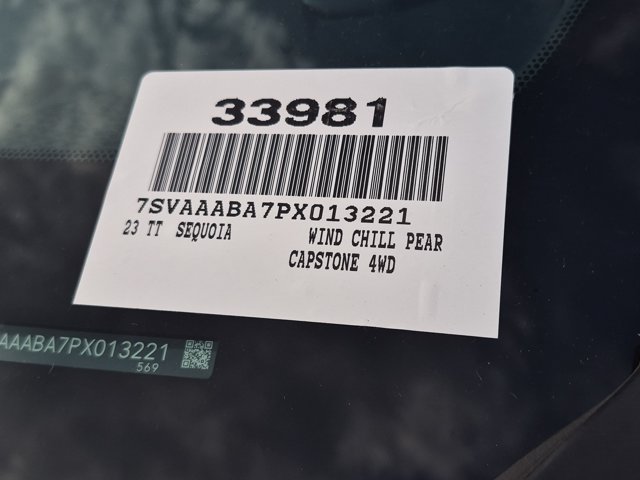 Certified 2023 Toyota Sequoia Capstone AWD/4WD image 19