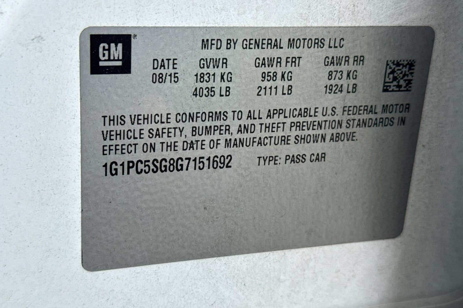 Used 2016 Chevrolet Cruze LS FWD image 11