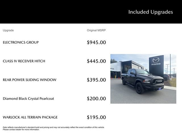 Used 2022 RAM 1500 Classic Warlock w/ Electronics Group AWD/4WD image 5