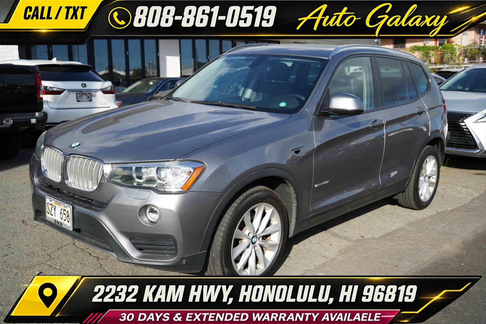 Used 2017 BMW X3 sDrive28i