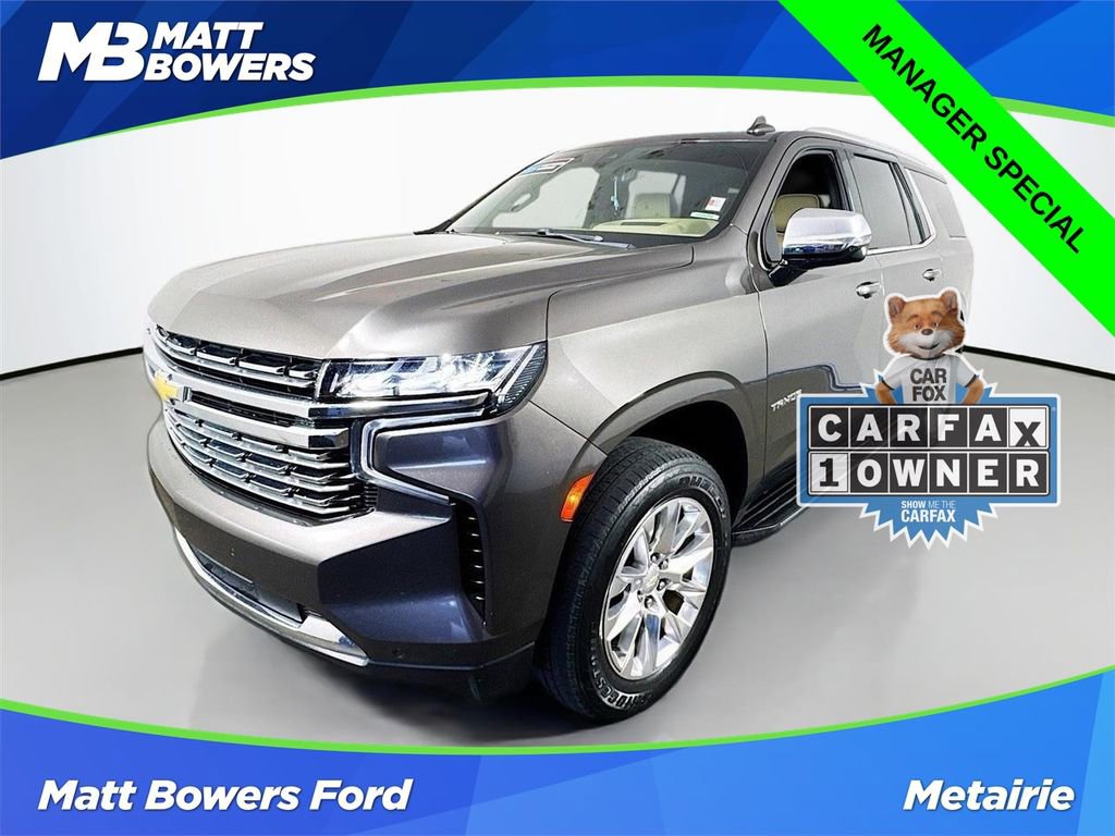 Used 2021 Chevrolet Tahoe Premier w/ Premium Package image 1