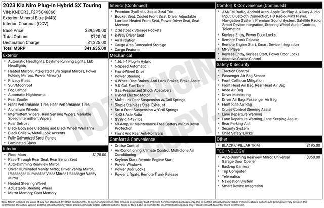 Used 2023 Kia Niro SX Touring image 39