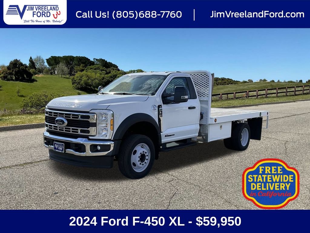 Used 2024 Ford F450 XL w/ XL Chrome Package RWD image 1
