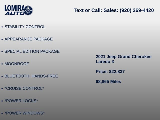 Used 2021 Jeep Grand Cherokee Altitude AWD/4WD image 13
