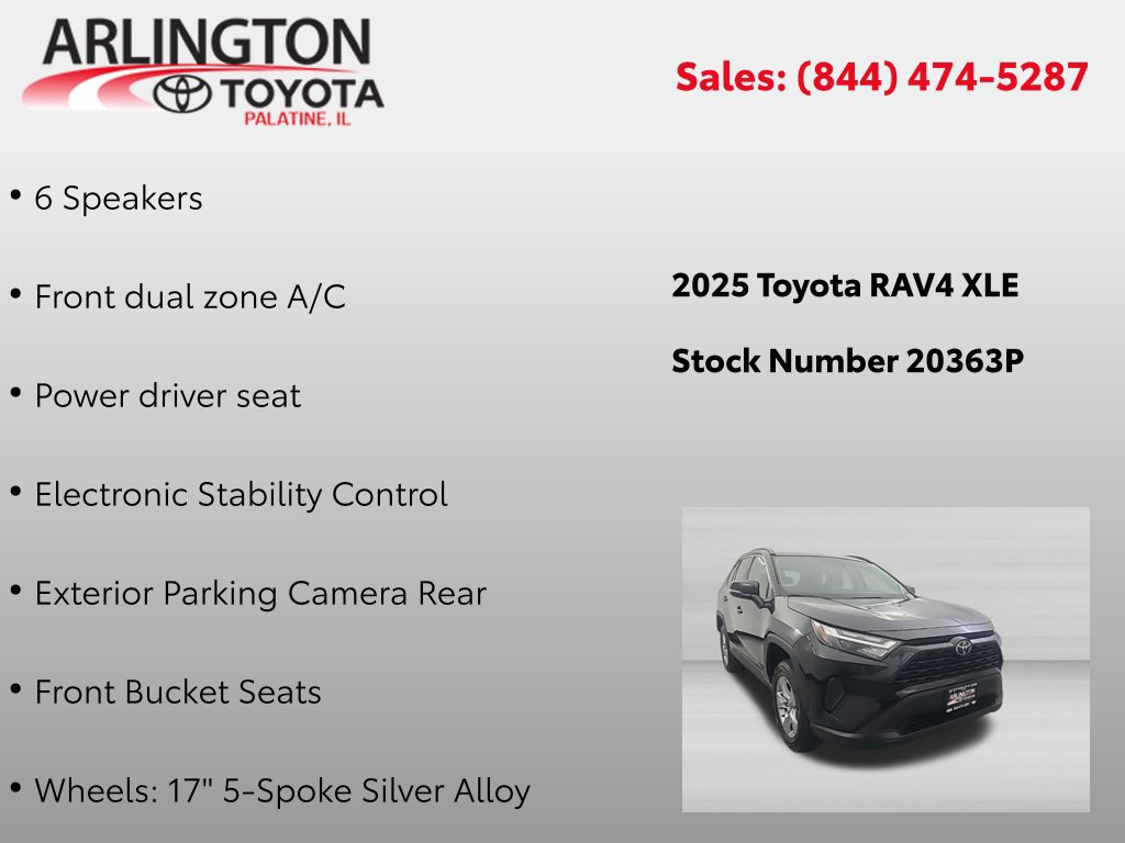 Used 2025 Toyota RAV4 XLE AWD/4WD image 4