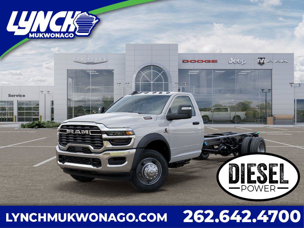New 2026 RAM 5500 Tradesman w/ Chrome Appearance Group