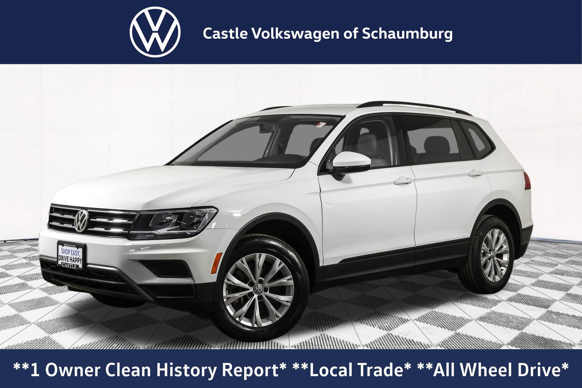 Used 2019 Volkswagen Tiguan S w/ Driver Assistance Package