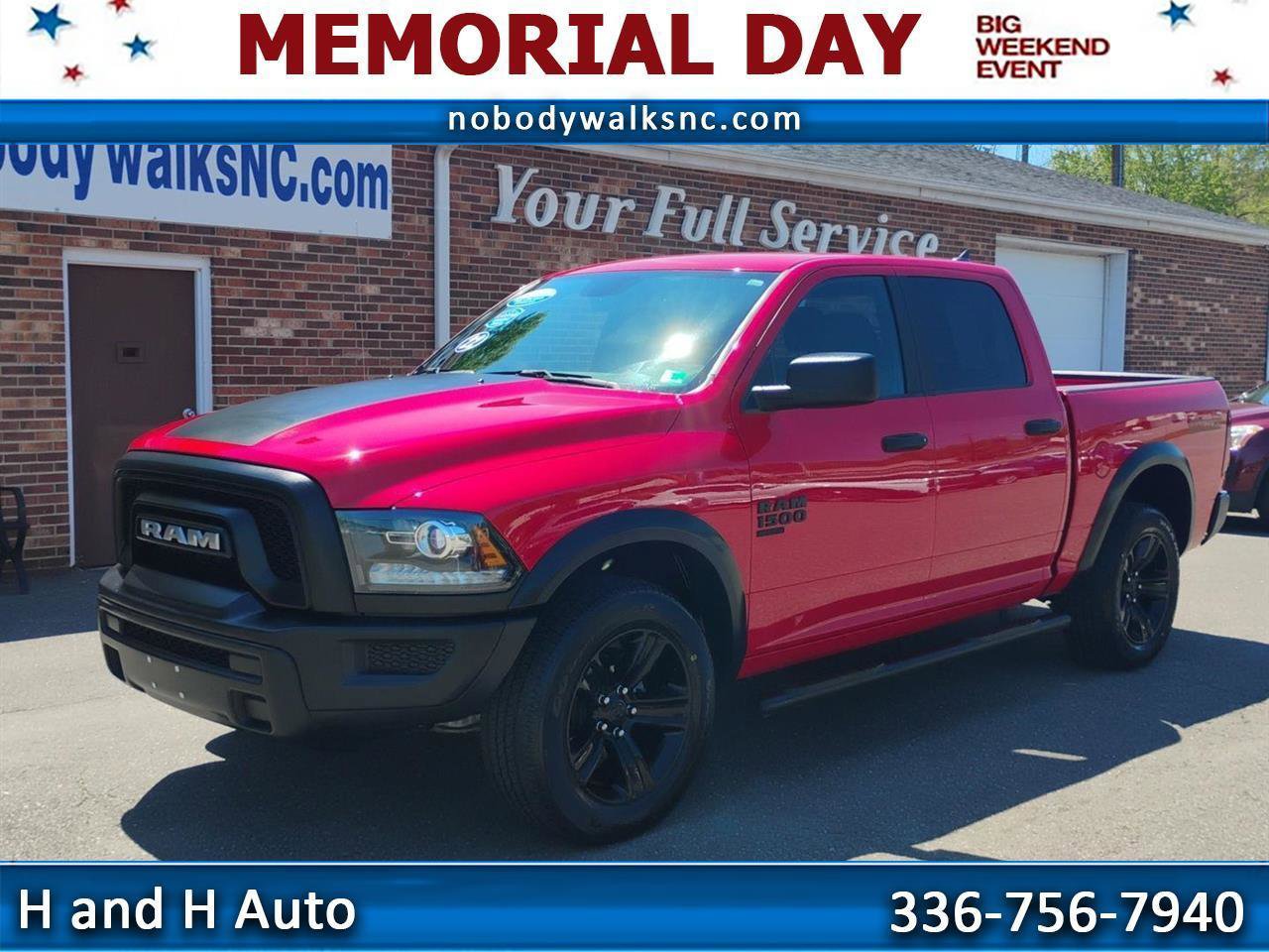 Used 2022 RAM 1500 Classic Warlock w/ Electronics Group AWD/4WD image 1