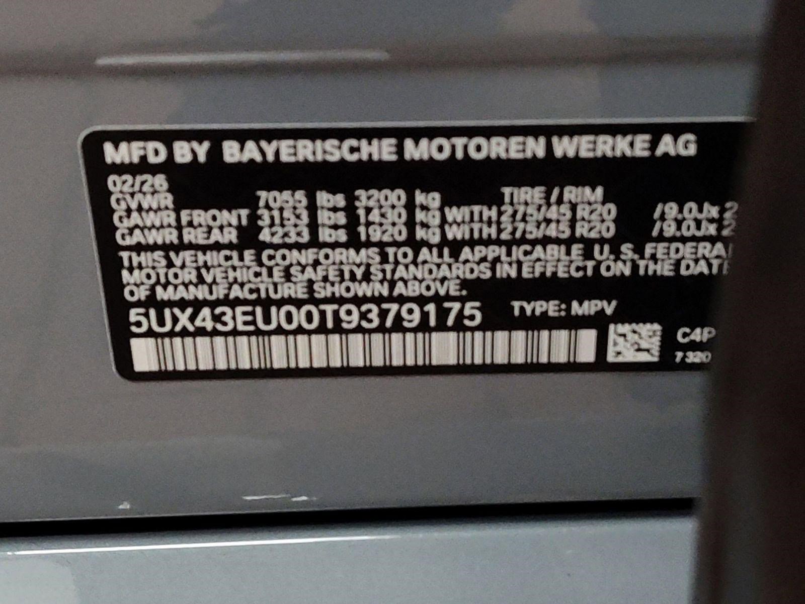 New 2026 BMW X5 xDrive50e image 17
