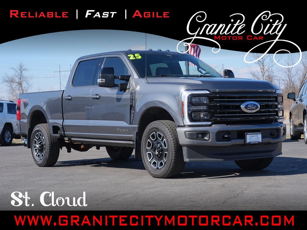 Used 2025 Ford F350 Platinum w/ FX4 Off-Road Package