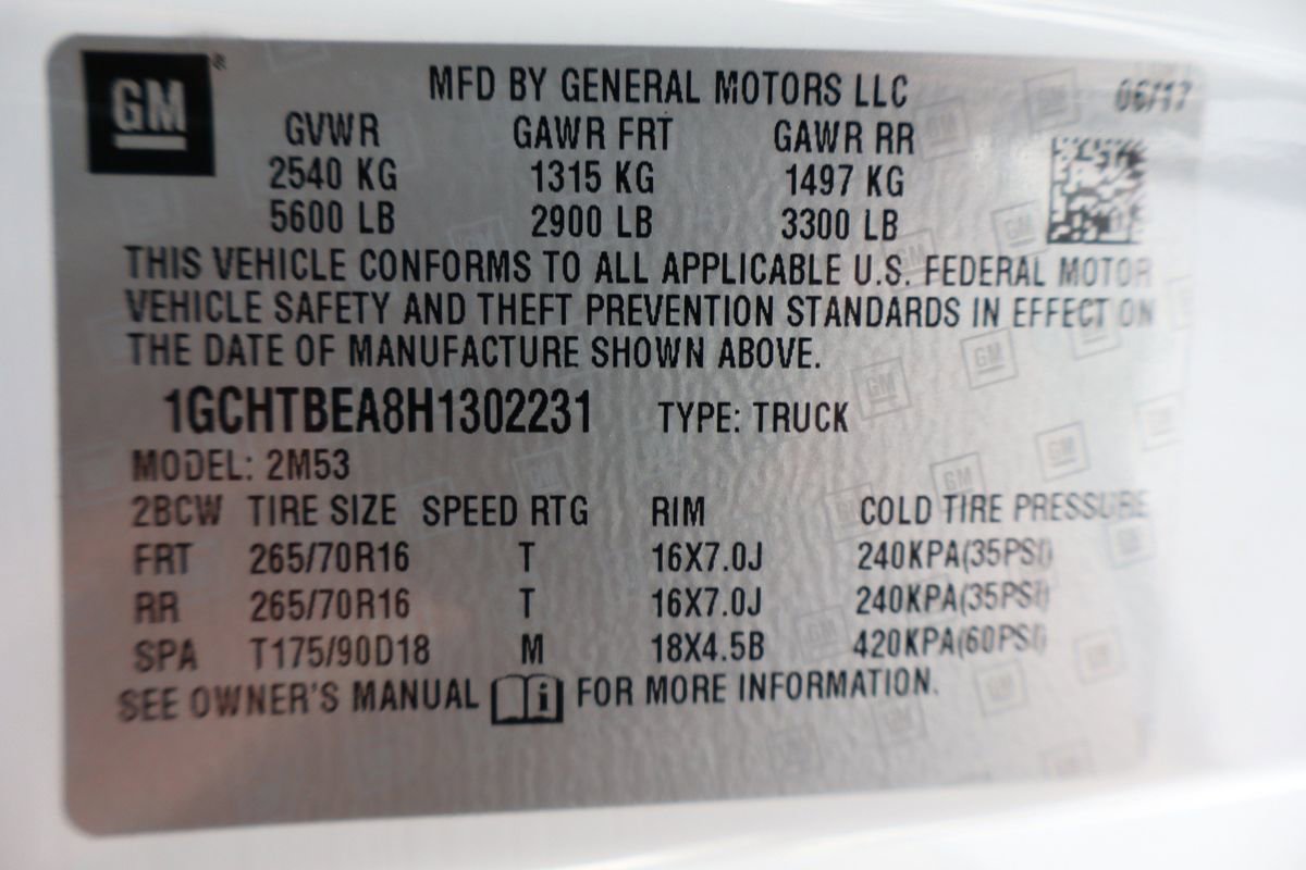 Used 2017 Chevrolet Colorado W/T w/ WT Convenience Package AWD/4WD image 46
