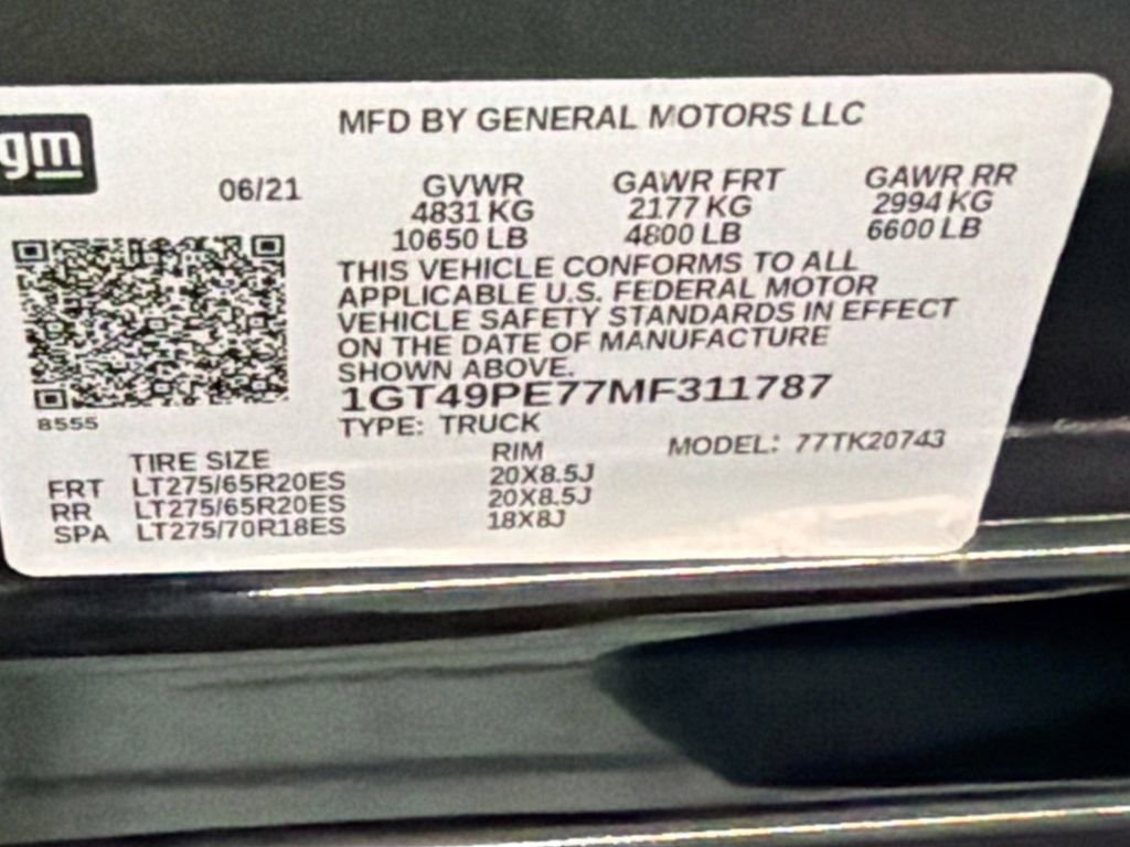 Used 2021 GMC Sierra 2500 AT4 w/ Gooseneck/5TH Wheel Package image 34
