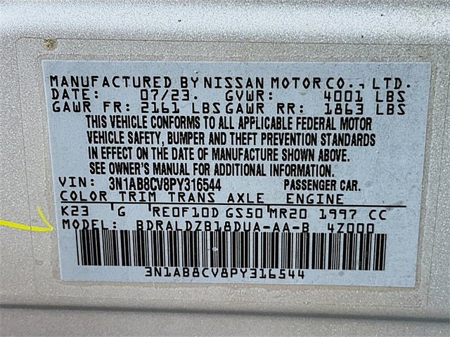 Used 2023 Nissan Sentra SV image 31