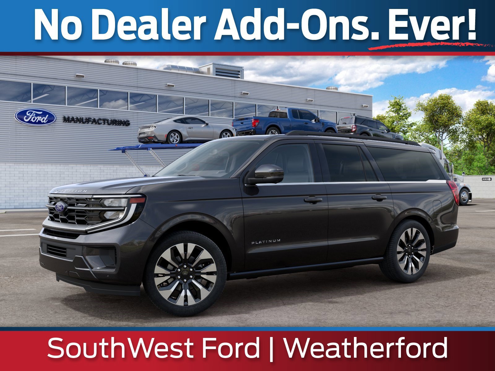 New 2027 Ford Expedition Max Platinum w/ Driver's Package