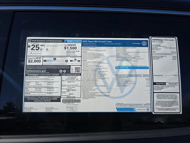 New 2026 Volkswagen Tiguan SEL R-Line image 20