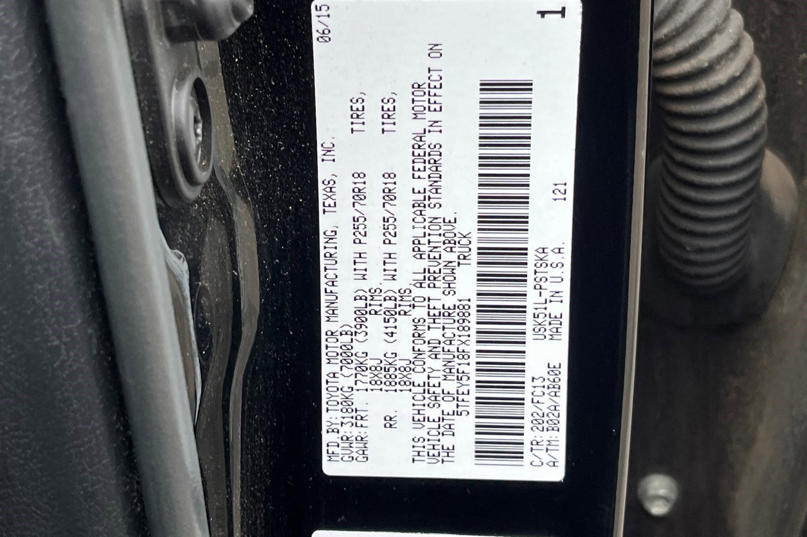 Used 2015 Toyota Tundra SR5 w/ SR5 Upgrade Package image 9