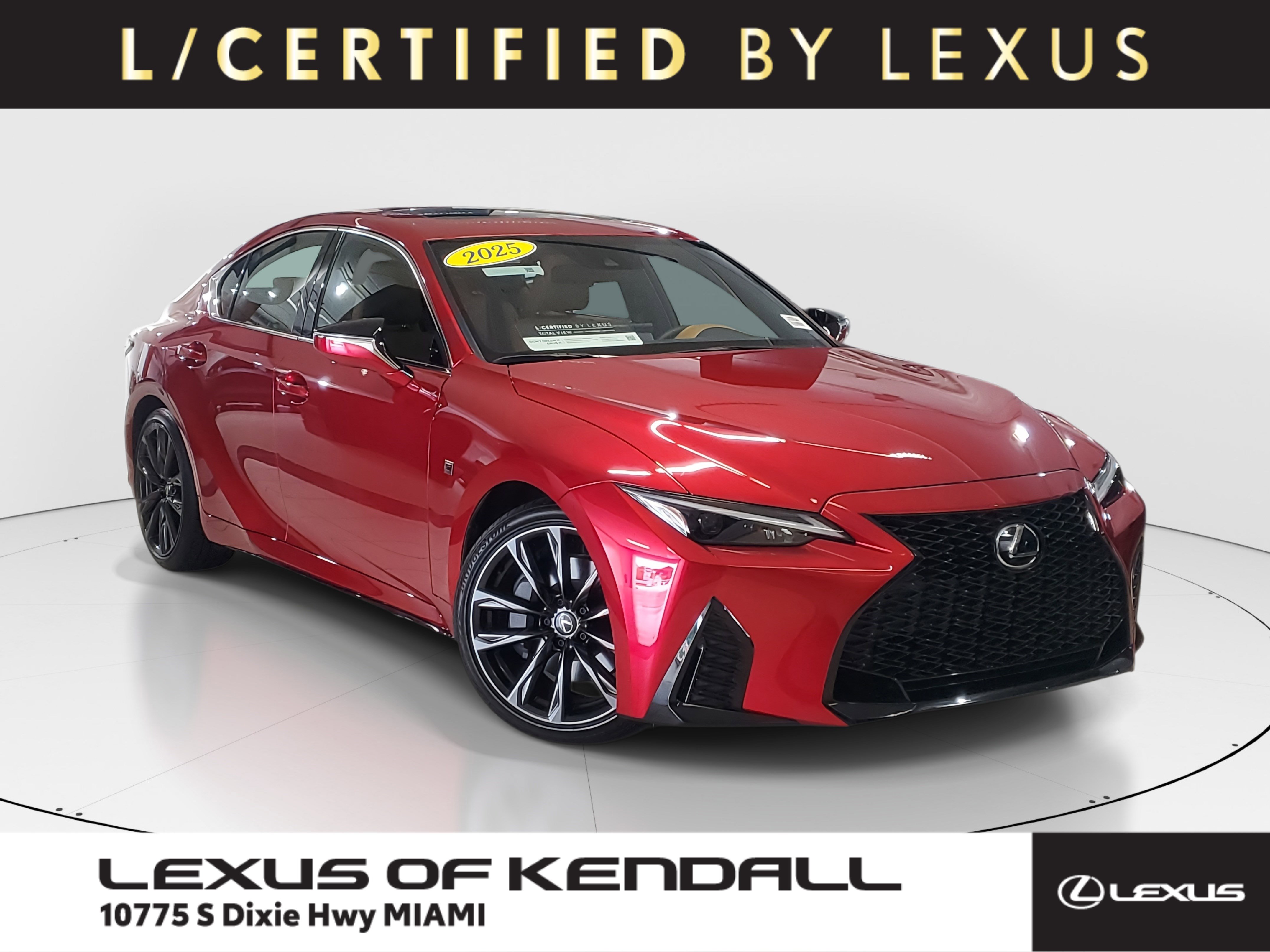 Used 2025 Lexus IS 350 F Sport
