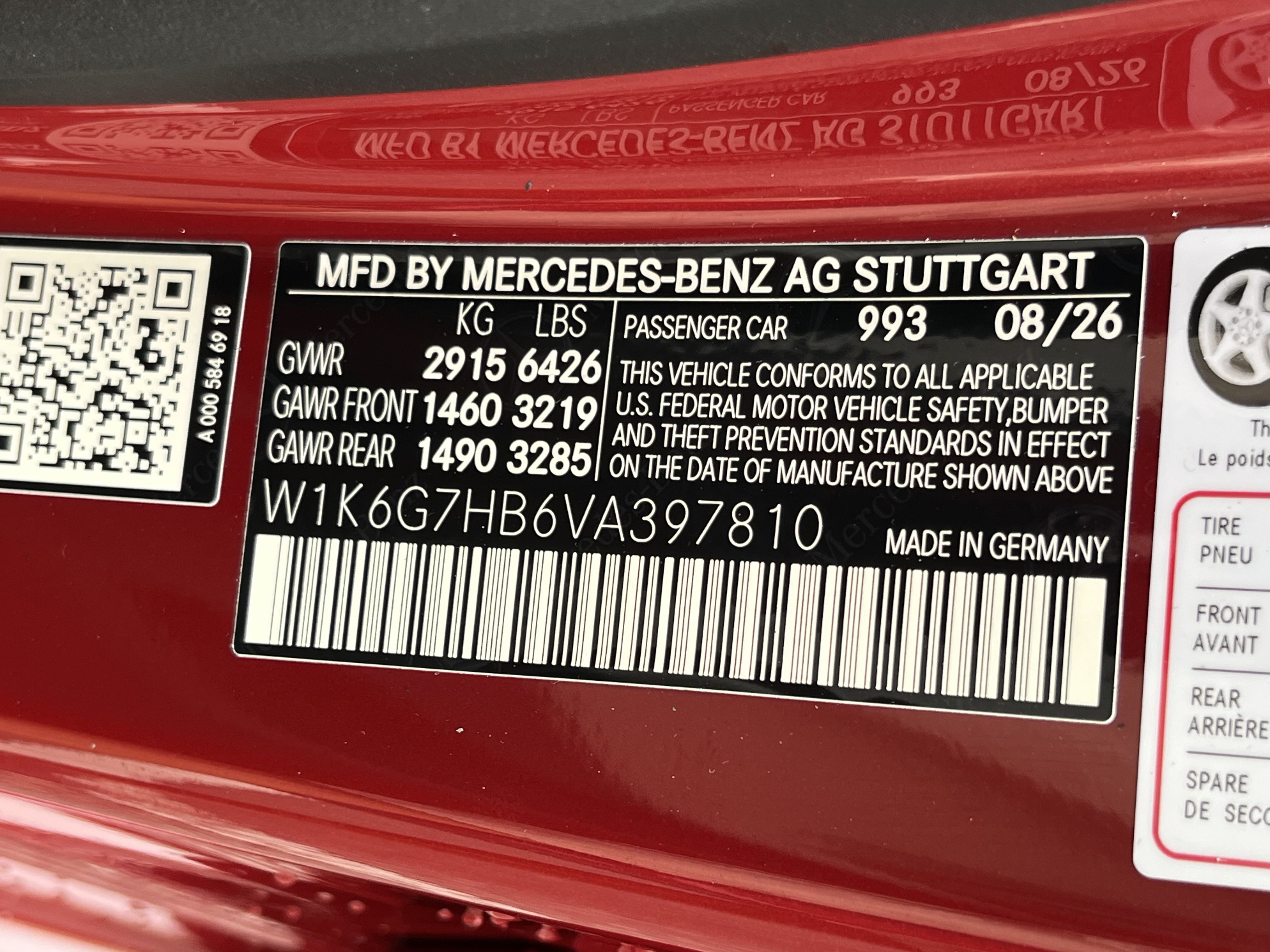 New 2027 Mercedes-Benz S 580 4MATIC Sedan image 29