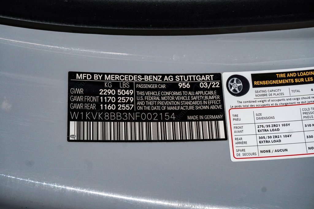 Used 2022 Mercedes-Benz SL 63 AMG 4MATIC image 41