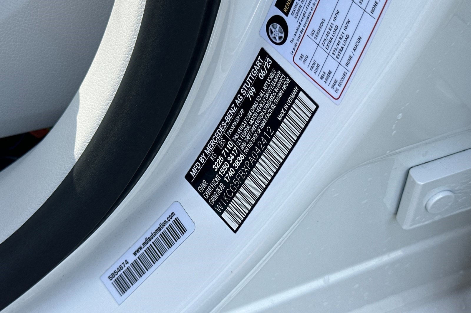 Certified 2023 Mercedes-Benz EQS AMG 4MATIC image 19