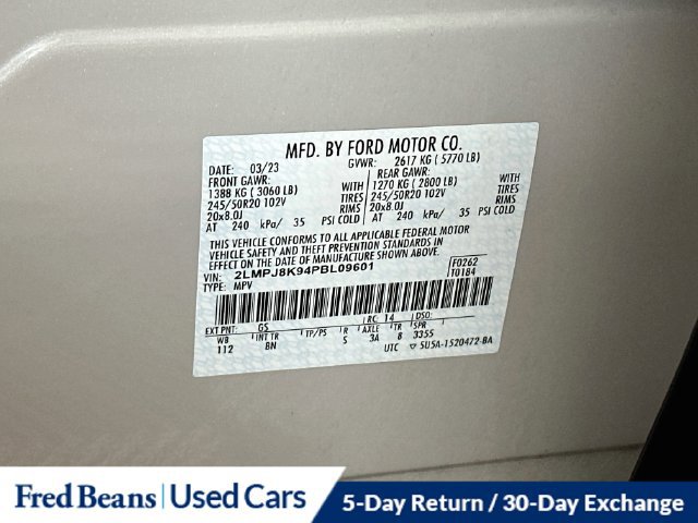 Certified 2023 Lincoln Nautilus Reserve w/ Cargo Utility Package AWD/4WD image 40