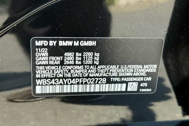 Used 2023 BMW M3 Competition AWD/4WD image 29