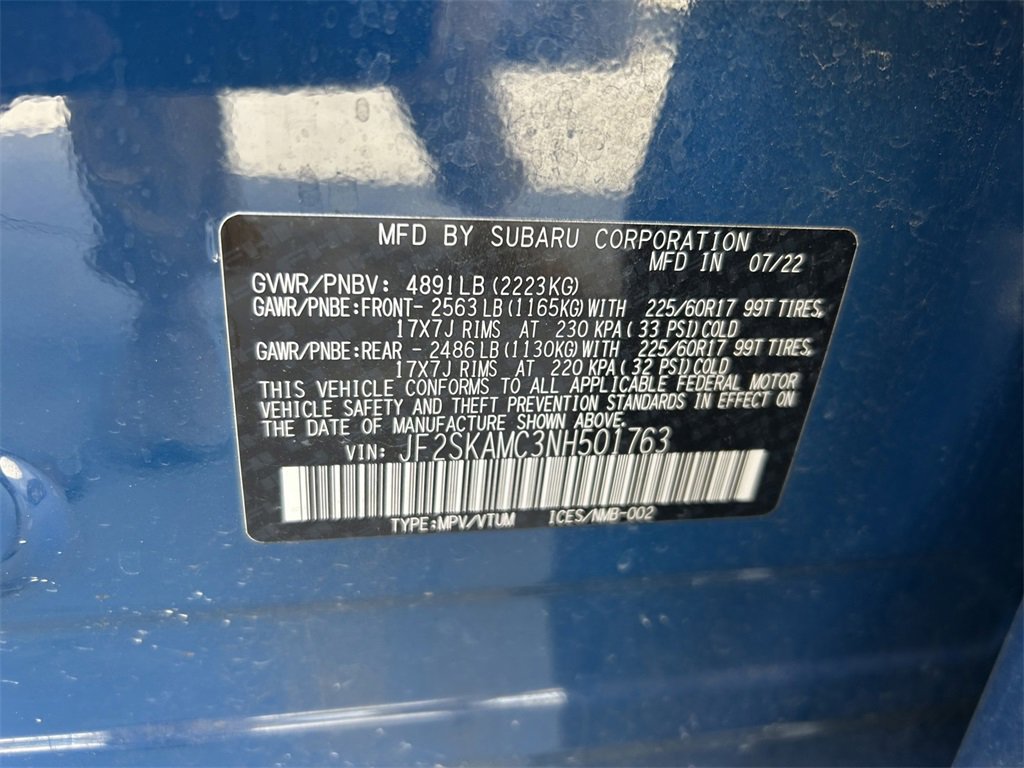 Used 2022 Subaru Forester Wilderness image 12