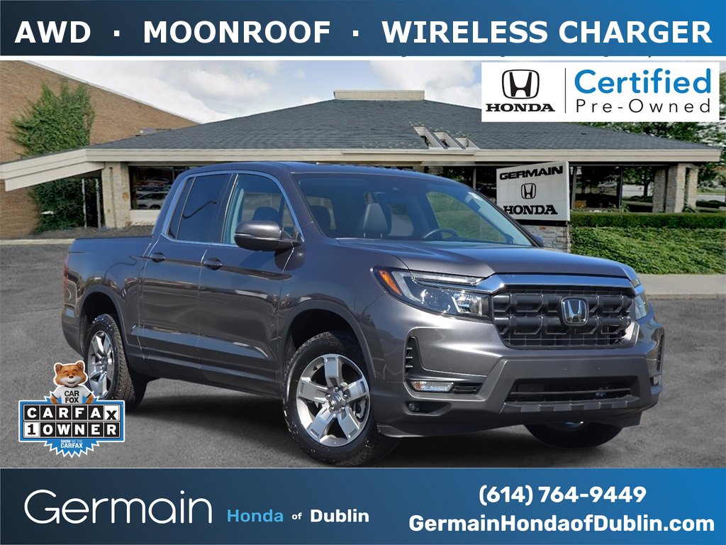 Certified 2025 Honda Ridgeline RTL
