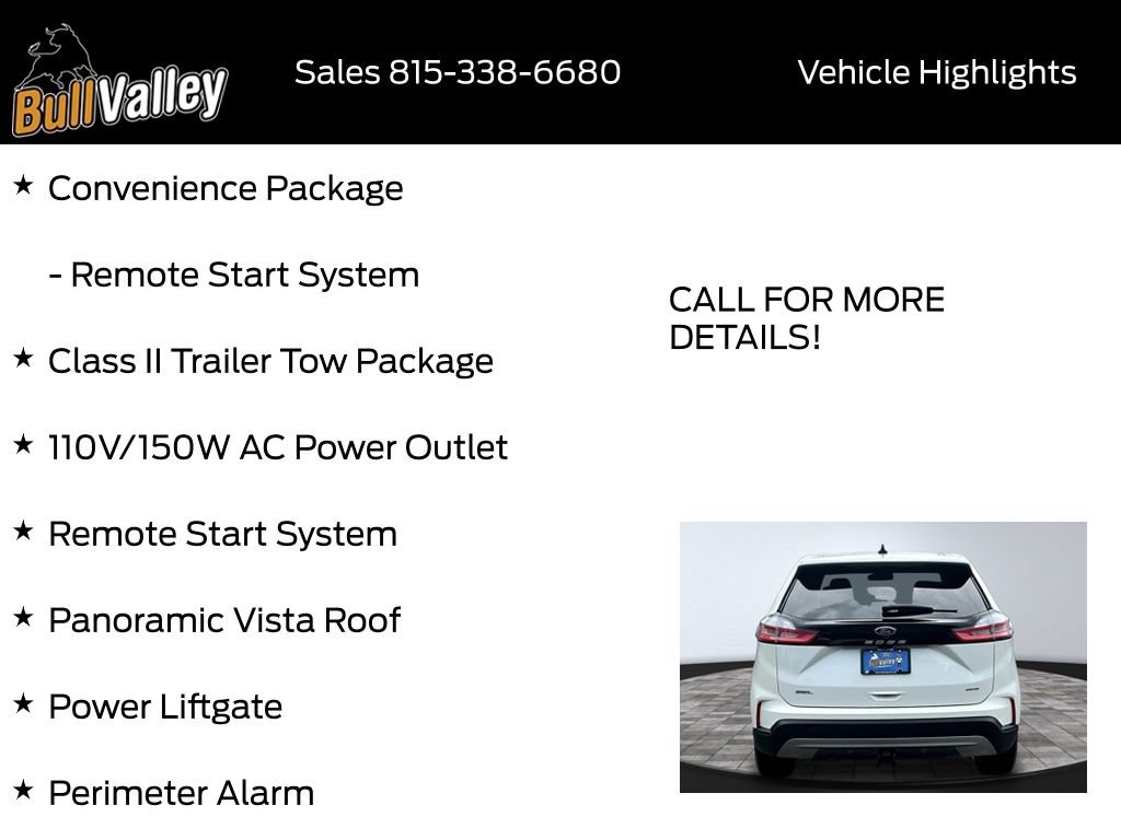 Certified 2023 Ford Edge SEL w/ Convenience Package AWD/4WD image 10