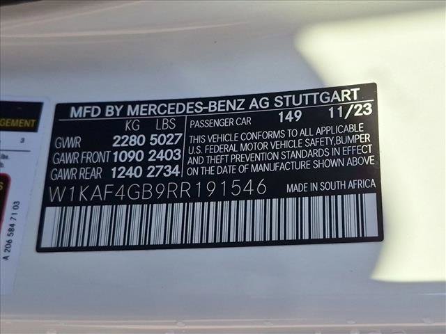 Certified 2024 Mercedes-Benz C 300 Sedan image 15