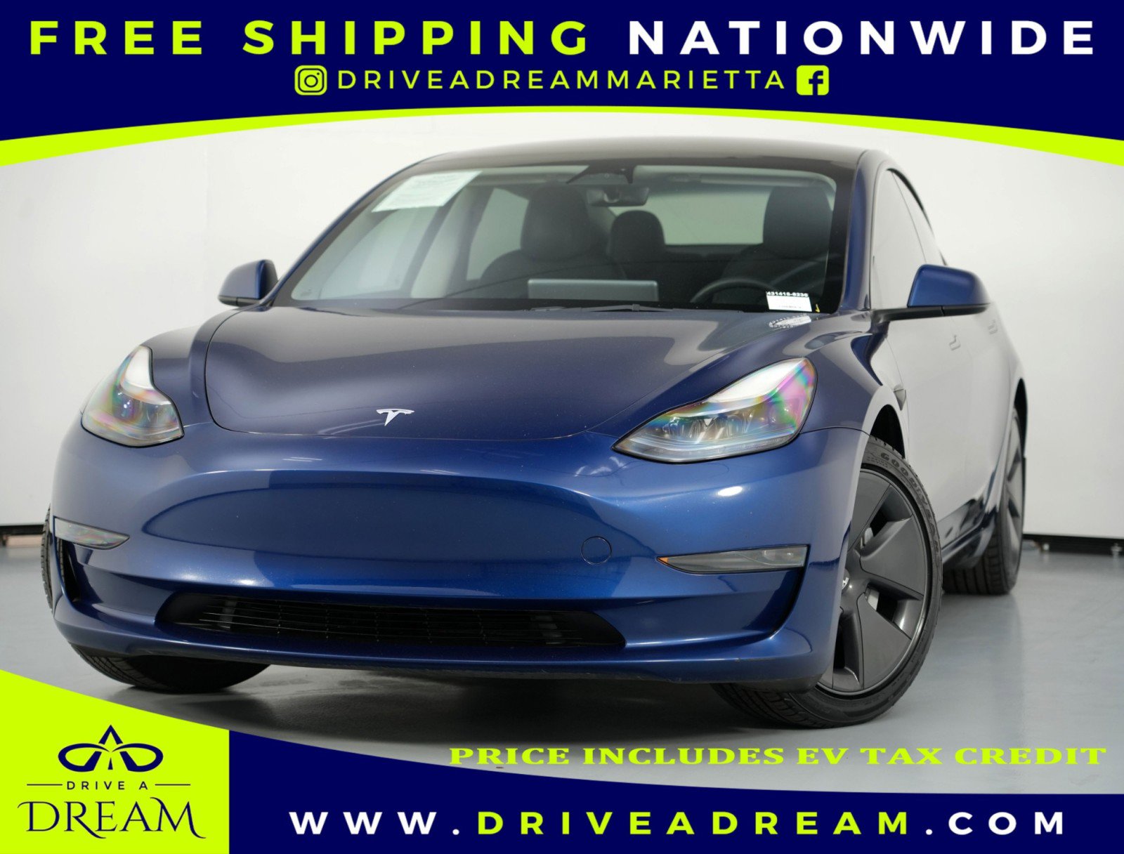 Used 2023 Tesla Model 3 Standard Range